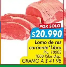 Mercapava Lomo de res corriente oferta