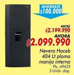Mercapava Nevera Haceb 404 Lt plomo manija interna oferta