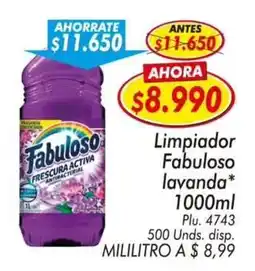 Mercapava Fabuloso limpiador lavanda oferta