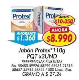Mercapava Jabón Protex oferta