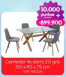 Easy Comedor 4s domi 2.0 gris oferta
