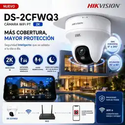 Falabella Cámara Domo WiFi PT 2K con Detección de Humanos y Vehículos, Audio y WiFi 6 oferta