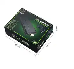 Falabella Consola de videojuegos M8, mando inalámbrico Dual, 2,4G, 4K, 10000 juegos oferta
