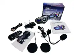 Falabella Intercomunicador Moto Q58-max Bluetooth Rgb Radio Fm Casco oferta