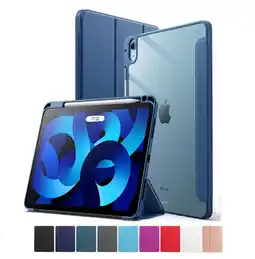 Falabella Estuche Protector Smart Clear Para Ipad Air 10.9 4a 5a 6a Gen + Protector Vidrio Ceramico oferta