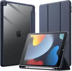 Falabella Estuche Protector Smart Clear Para Ipad 10.2 7a 8a 9a Gen + Protector Vidrio Ceramico oferta