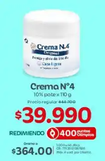 Olímpica Crema N4 Crema oferta