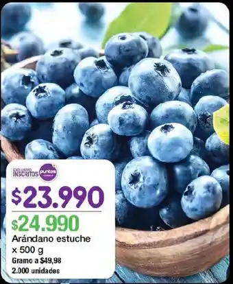 Arándano estuche
