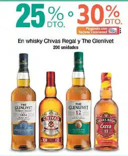 Jumbo Chivas Regal y The Glenlivet oferta