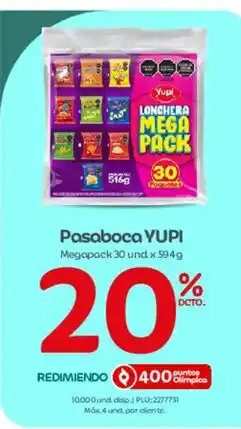 Olímpica Pasaboca YUPI oferta
