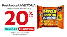 Olímpica Pasabocas la victoria megalonchera oferta