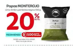 Olímpica Papas MONTEROJO oferta
