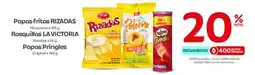 Olímpica Papas fritas RIZADAS Rosquillas LAVICTORIA Papas Pringles oferta