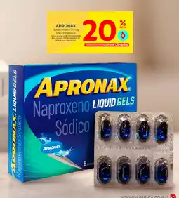 Olímpica Apronax naproxeno sódico liquid gels oferta