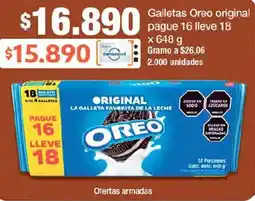 Jumbo Oreo galletas original oferta