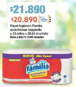 Jumbo Familia papel higiénico familia acolchamax megarollo oferta