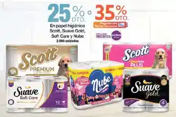 Jumbo Scott Suave Gold Soft Care Nube oferta