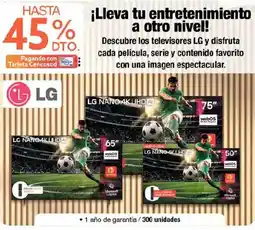 Jumbo LG televisores LG NANO-4K UHD AI oferta