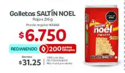 Olímpica Galletas Saltín Noel oferta