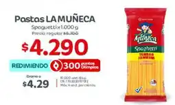 Olímpica Pastas LA MUÑECA Spaghetti oferta