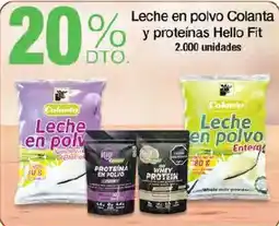 Jumbo Colanta Leche en polvo y proteínas Hello Fit oferta