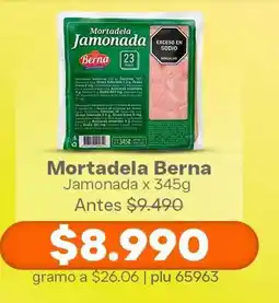 La Gran Colombia Mortadela Berna Jamonada oferta
