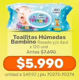La Gran Colombia Bambino Toallitas Húmedas oferta