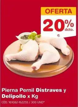 Makro Pierna Pernil Distraves y Delipollo oferta