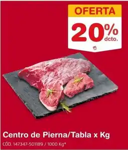 Makro Centro de Pierna/Tabla oferta