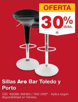 Makro Sillas Aro Bar Toledo y Porto oferta