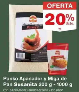 Makro Panko Apanador y Miga de Pan Susanita oferta