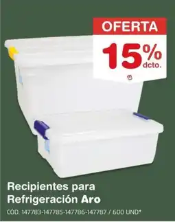 Makro Recipiente para Refrigeración Aro oferta