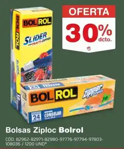 Makro Bolsas Ziploc Bolrol oferta