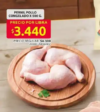 Pernil pollo congelado