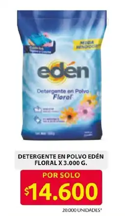 Ara Detergente en polvo eden floral oferta