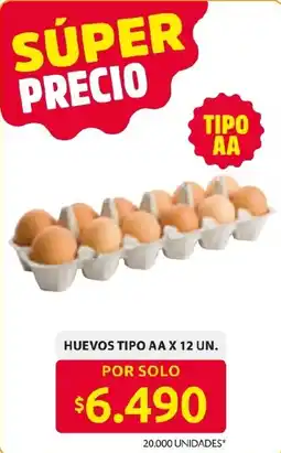 Ara Huevos tipo aa oferta