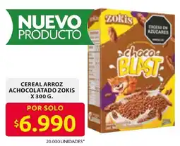Ara Cereal arroz achocolatado zokis oferta