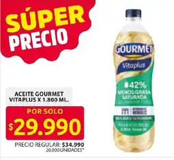 Ara Gourmet aceite vitaplus oferta