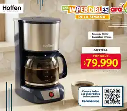 Ara Hoffen cafetera oferta