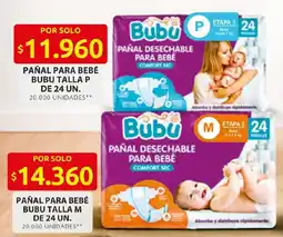 Ara Bubu pañal desechable para bebé oferta
