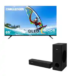 Falabella Combo TV 65 QLED 65KG290 BT + Barra de Sonido 80W - SB80Y oferta