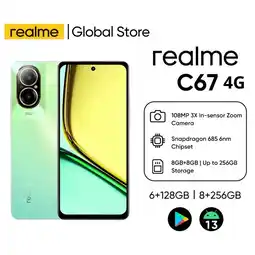 Falabella Celular C67 8GB Ram 256GB Verde + Obsequio Audifonos Lamborghini oferta