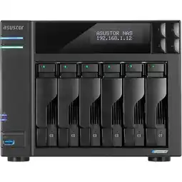 Falabella Servidor NAS Asustor Lockerstor 6 Gen2+ - 6 Bahías - Intel - 4x M.2 NVMe - 2.5GbE oferta