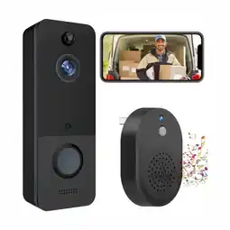 Falabella Kit Video Portero Impermeable Recargable Timbre Wifi U8 oferta
