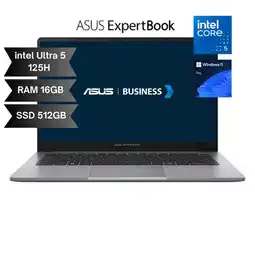 Falabella Portatil Expertbook Core Ultra 5 Ram 16Gb Ssd 512Gb 14 Win 11 Pro oferta