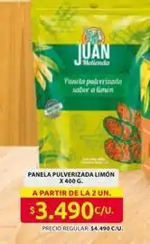 Ara Panela pulverizada limón oferta
