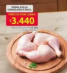 Ara Libra - pernil pollo congelado oferta