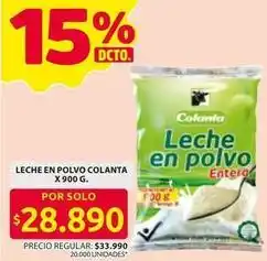 Ara Colanta - leche en polvo oferta