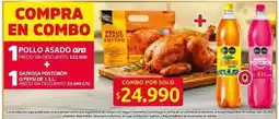 Ara Pepsi - pollo asado entero + gaseosa postobón o oferta
