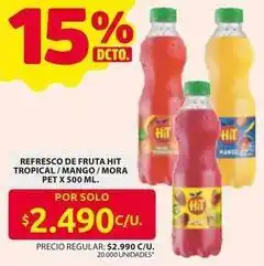 Ara Hit - refresco de fruta oferta